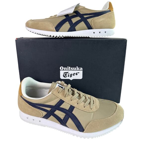 Onitsuka Tiger New York Men’s Sneaker Wood Crepe Midnight 1183A205-203 Size 11 - Picture 1 of 13